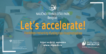 Подршка развоју стартап тимова - Let's accelerate!