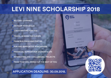 Levi9 стипендира студенте у Београду!
