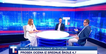 Prof. dr Dejan Gvozdić  o velikom interesovanju i kvalitetu kandidata za upis na ETF