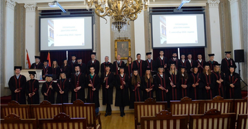 Rektor svečano uručio 35 doktorskih diploma