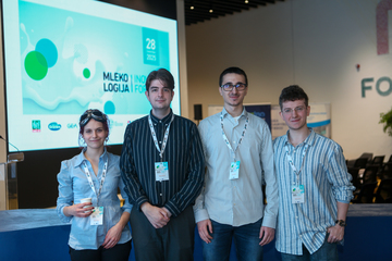  На студентском такмичењу Млекологија Иновациони КУП наш тим освојио је прво место